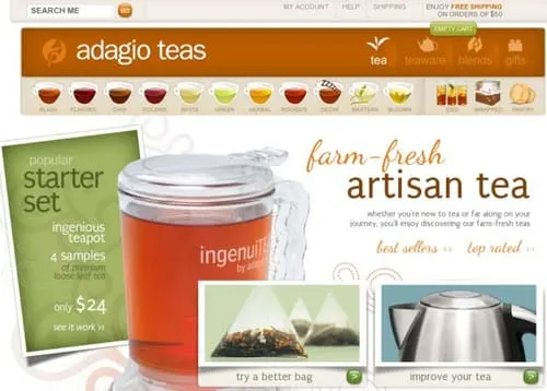 Adagio Teas