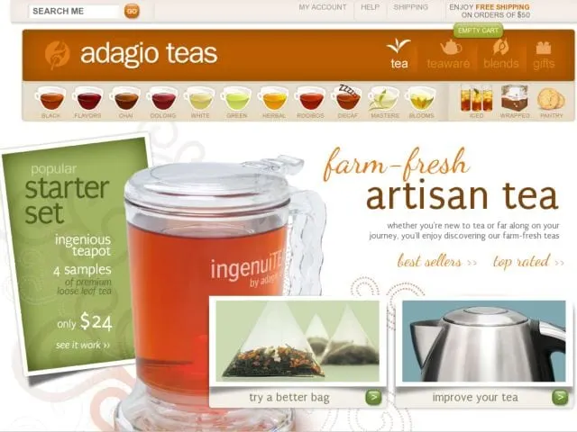 Adagio Teas