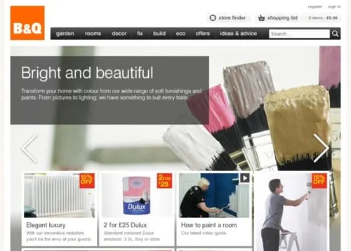 B and Q Online