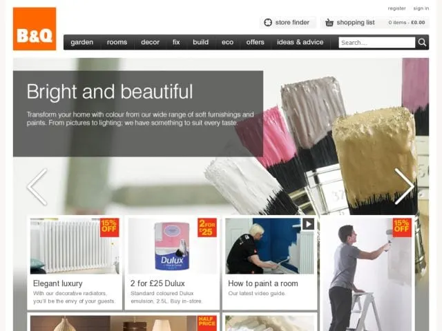 B and Q Online