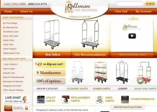 Bellman Cart Solutions