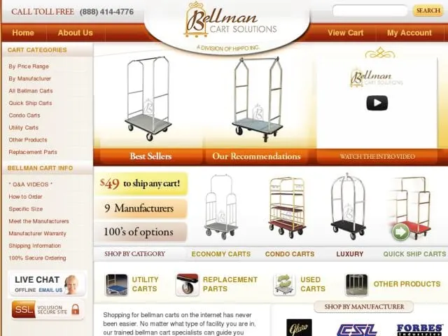 Bellman Cart Solutions