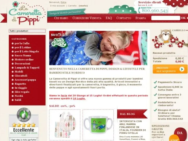 Cameretta di Pippi