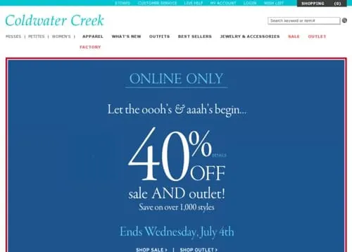 Coldwater Creek