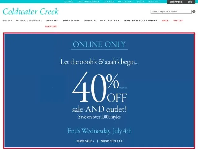 Coldwater Creek
