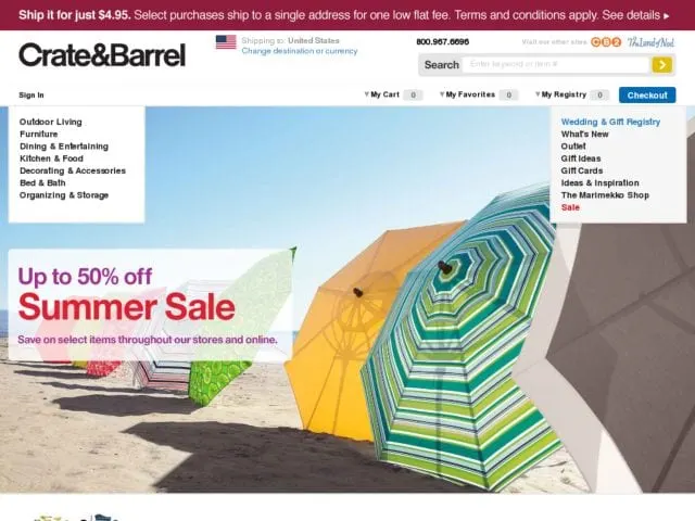 Crate & Barrel