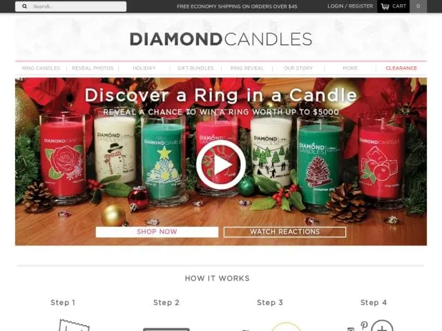 Diamond Candles