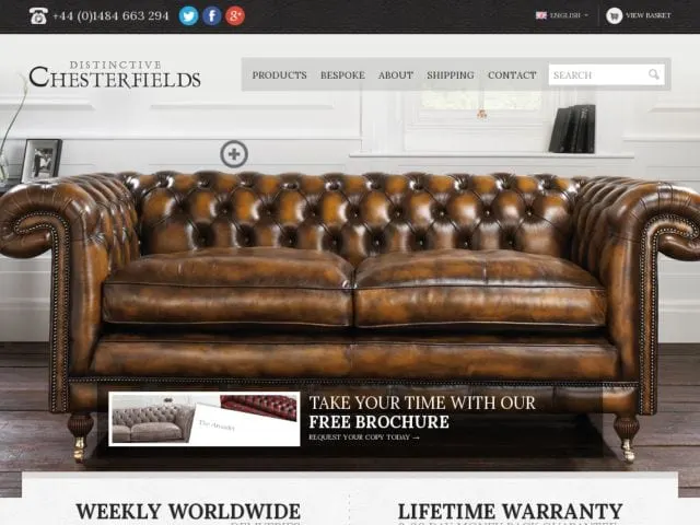Distinctive Chesterfields