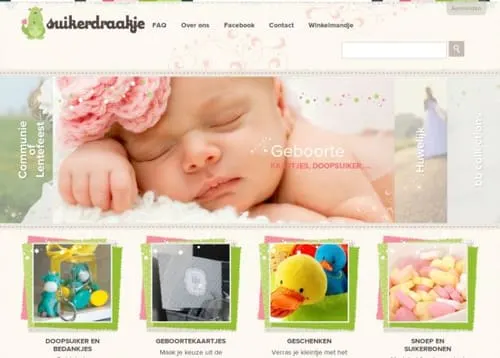 Doopsuiker Suikerdraakje