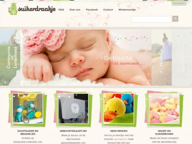 Doopsuiker Suikerdraakje