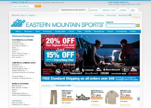 eastern mountain sport