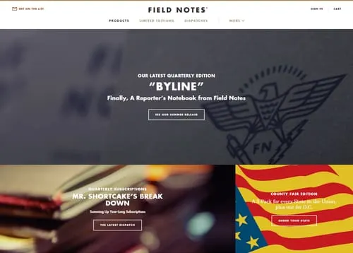 Field Notes