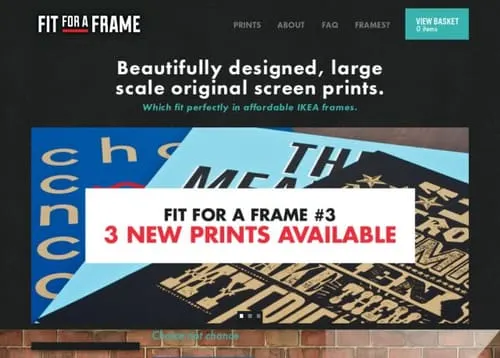 Fit for a Frame