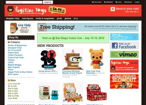 Fugitive Toys
