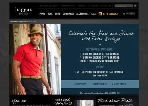 Haggar Clothing