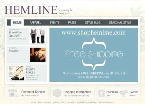 Hemline
