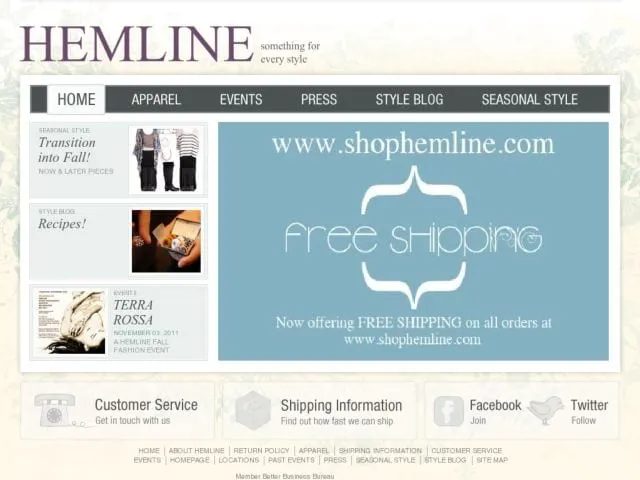 Hemline