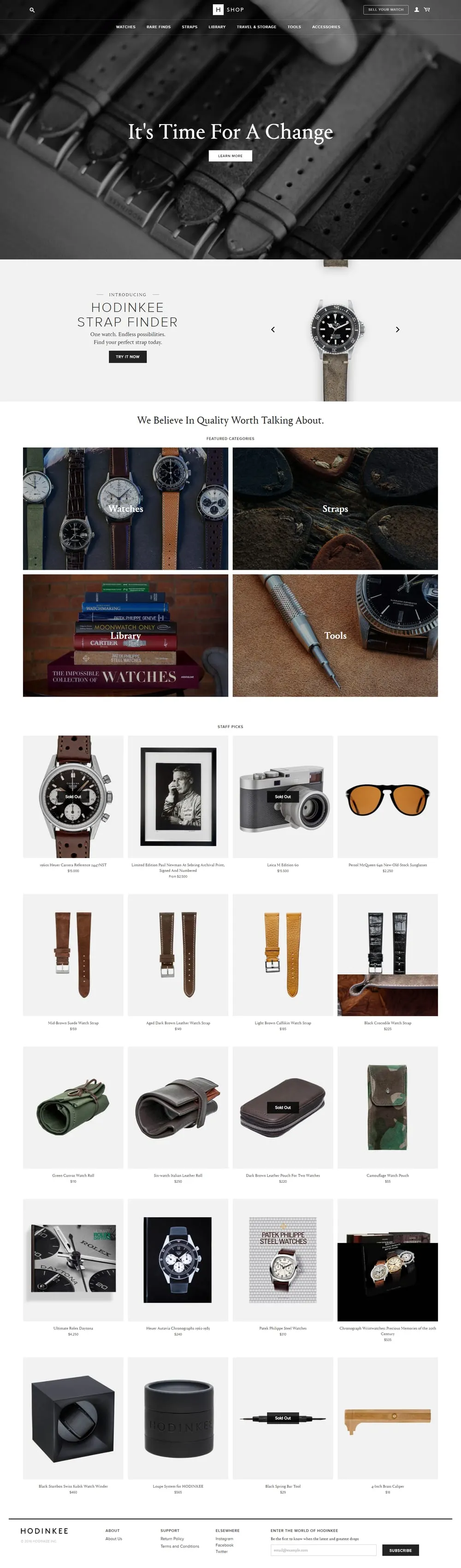Hodinkee Shop