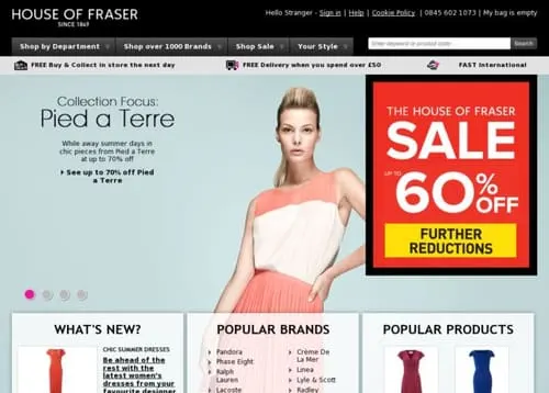 House Of Fraser