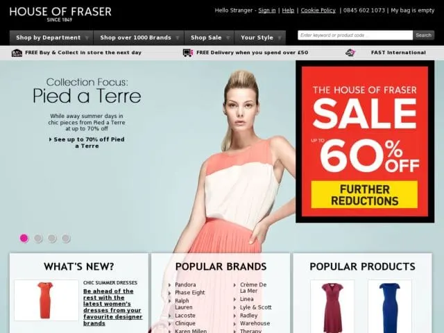 House Of Fraser