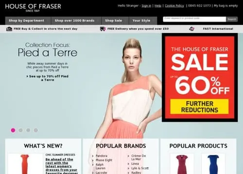 House Of Fraser