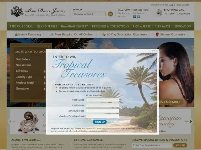Maui Divers Jewelry