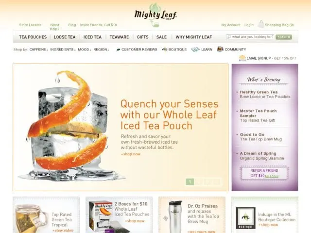Mighty Leaf Tea