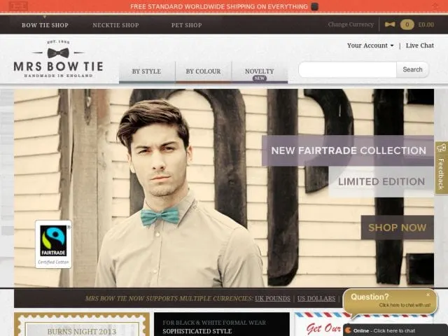Mrs Bow Tie