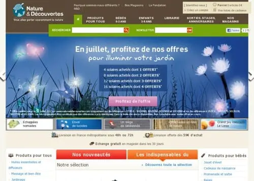 Nature and decouvertes