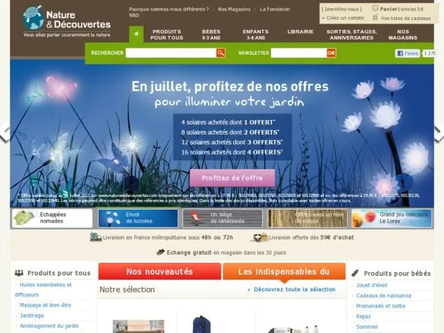Nature and decouvertes