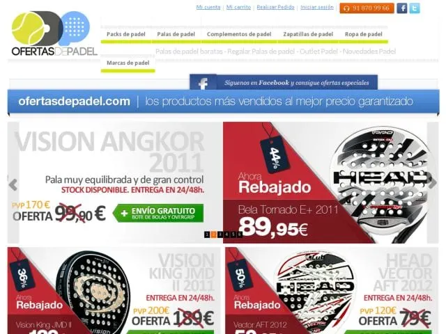 Ofertasdepadel.com