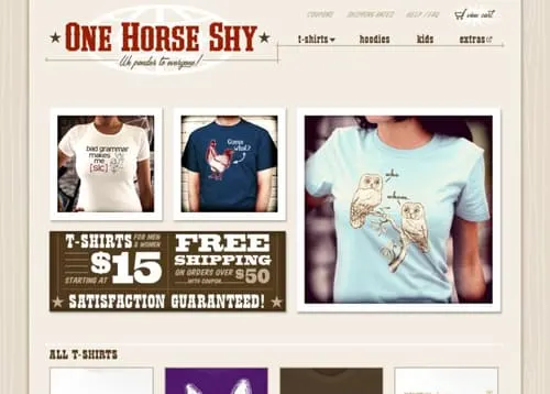 One Horse Shy