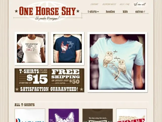 One Horse Shy