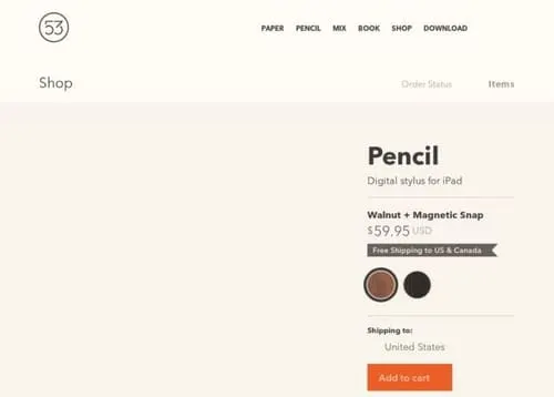 Pencil by Fifty Three