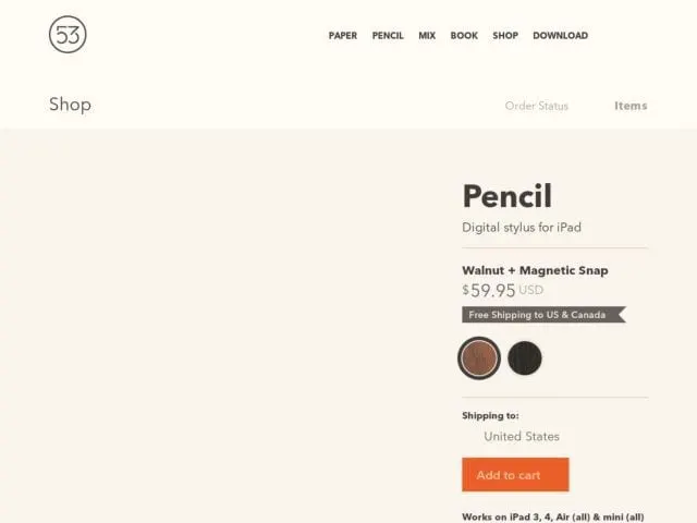 Pencil by Fifty Three