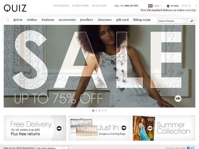 Quiz Clothing
