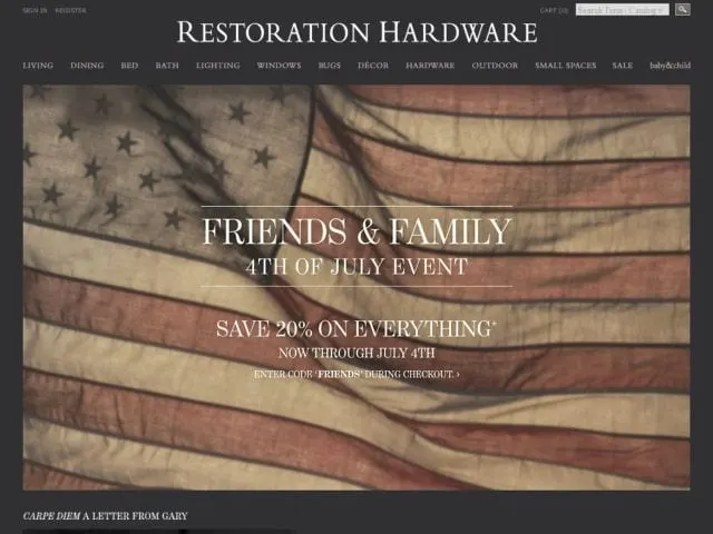 Restoration Hardware
