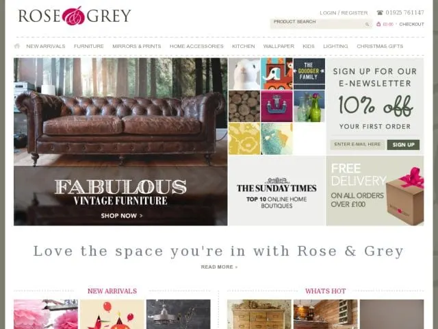 ROSE & GREY
