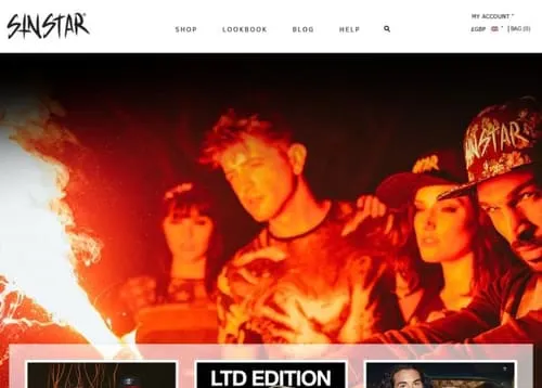 Sin Star Clothing