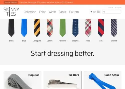 Skinny Ties