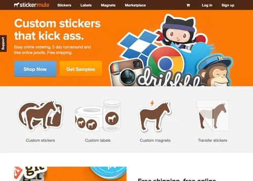 Sticker Mule