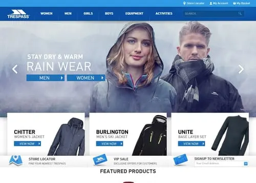 Trespass Outdoor Clothing