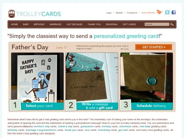 Trolley Cards