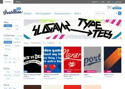 type tees