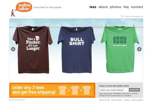 Walkie Talkie Tees