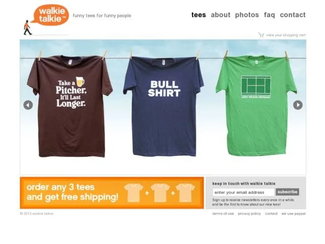 Walkie Talkie Tees