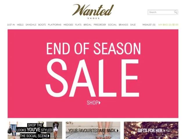 Wanted Shoes