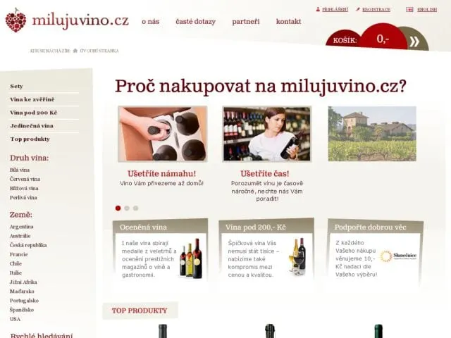 Wine shop 75cl
