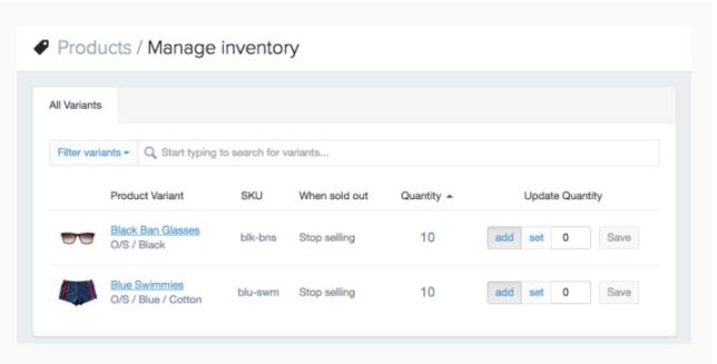 Shopify Inventory Management Helps you Organize your Products